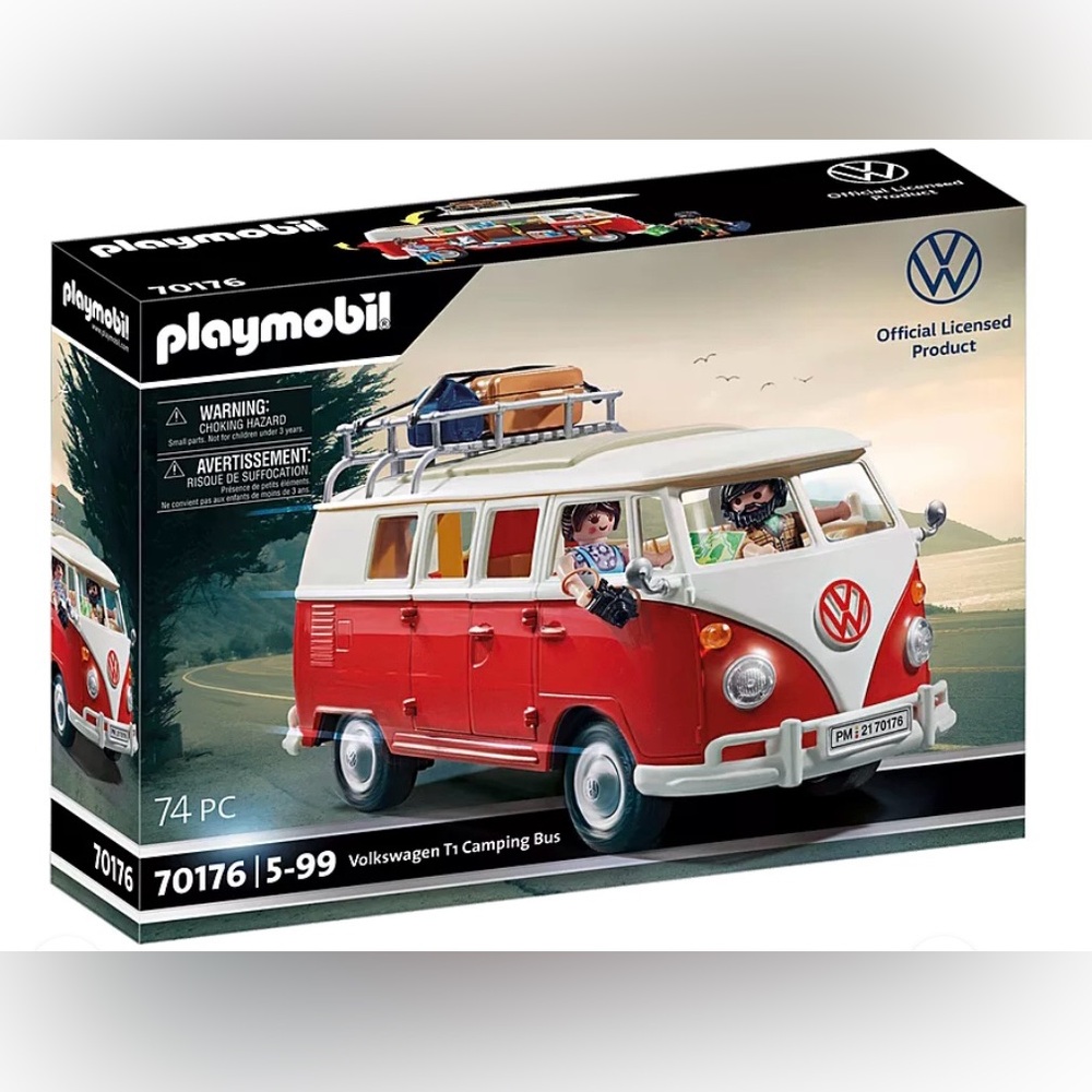 NEW in box sealed never opened PLAYMOBIL Volkswagen T1 Camping Bus 🚌